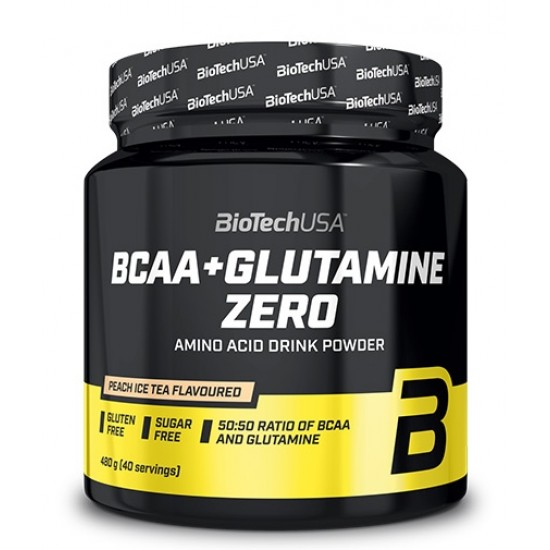 Biotech USA BCAA + Glutamine Zero 480 гр на супер цена