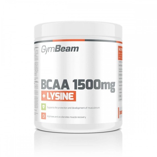 GymBeam BCAA 1500 + Lysine 300 таблетки на супер цена
