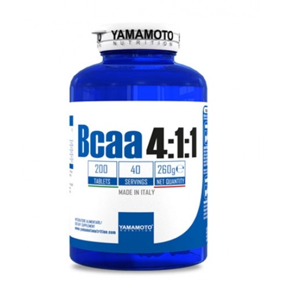 Yamamoto Nutrition BCAA 4:1:1 , 200 таблетки / 40 дози на супер цена