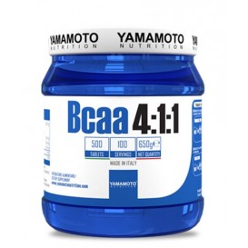 Yamamoto Nutrition Bcaa 4:1:1 , 500 таблетки / 650 гр / 100 дози