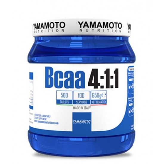Yamamoto Nutrition Bcaa 4:1:1 , 500 таблетки / 650 гр / 100 дози на супер цена