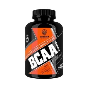 SWEDISH Supplements BCAA Magnum 1100 мг / 120 капсули
