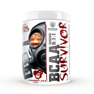 SWEDISH Supplements BCAA SURVIVOR 8:1:1 400 гр / 34 Дози