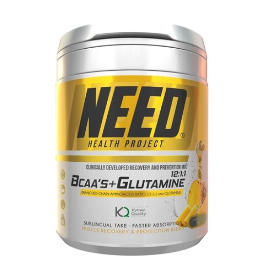 NEED Health Project BCAAS & GLUTAMINE 300 гр на супер цена