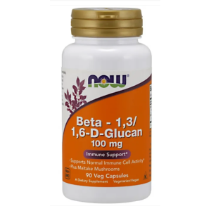 NOW BETA 1,3/1,6- D -GLUCAN 100 мг - 90 капсули
