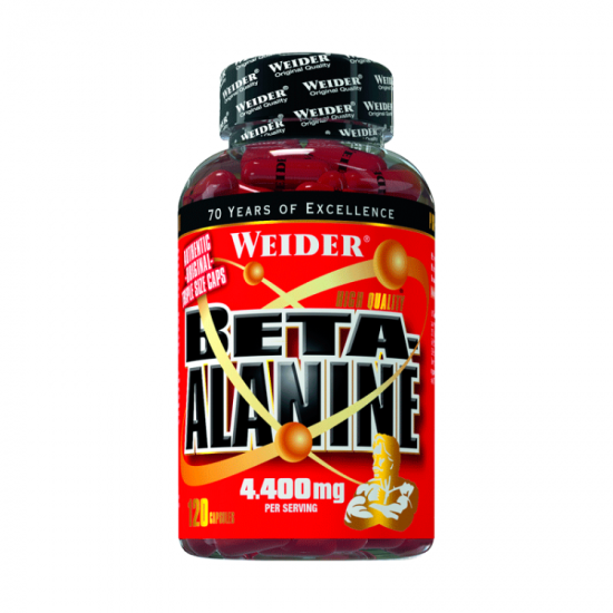 Weider Beta Alanine 4400 мг - 120 капсули на супер цена