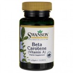Swanson Beta Carotene 250 гел капсули на супер цена