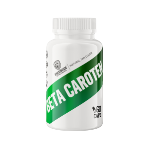 SWEDISH Supplements Beta Carotene Natural 25000 IU / 60 капсули SWEDISH Supplements Beta Carotene Natural 25000 IU / 60 капсули