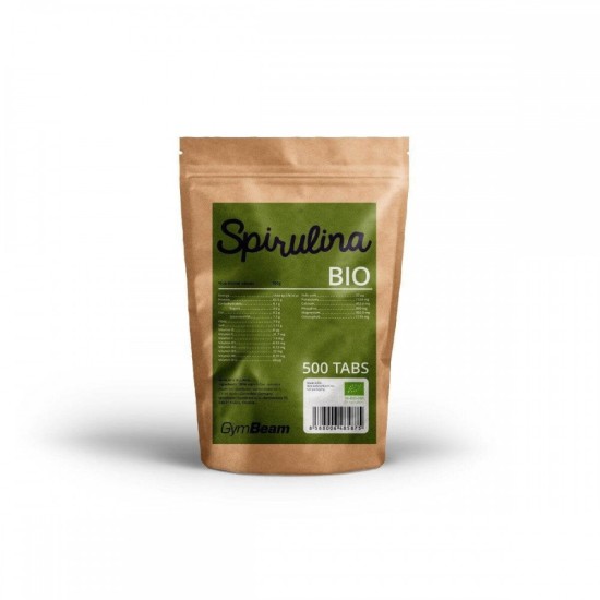 GymBeam Bio Spirulina 500 таблетки на супер цена