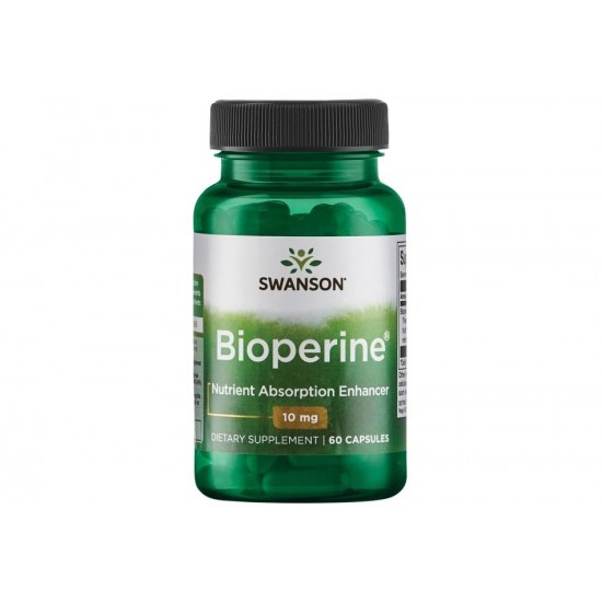 Swanson Bioperine Nutrient Absorption Enhancer 10 мг / 60 капсули на супер цена