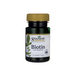 Swanson Biotin 5 мг / 30 капсули