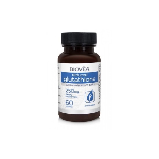 Biovea  Reduced Glutathione 250mg - Глутатион - 60 caps на супер цена