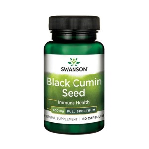 Swanson Black Cumin Seed 400 мг / 60 капсули Swanson Black Cumin Seed 400 мг / 60 капсули