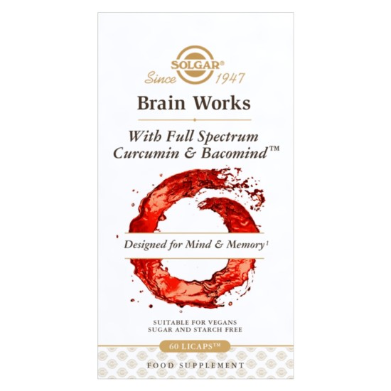 Solgar BrainWorks Full Spectrum / 60 Caps на изгодни цени Solgar BrainWorks Full Spectrum / 60 Caps на супер цена