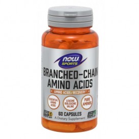 NOW Branched Chain Amino Acid /BCAA/ 60 Caps.
