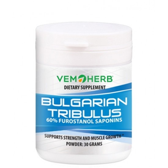 Vemoherb Bulgarian Tribulus Powder - 30 гр на супер цена