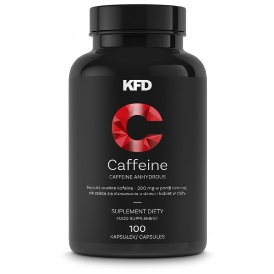 KFD Nutrition Caffeine+ 100 капсули на супер цена