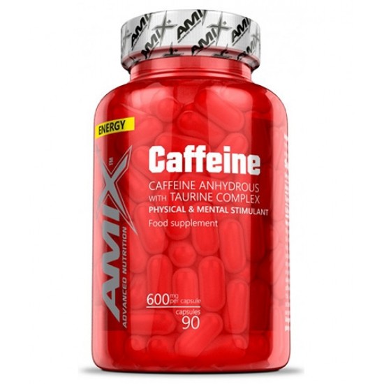 Amix Nutrition Caffeine with Taurine 90 капсули на супер цена