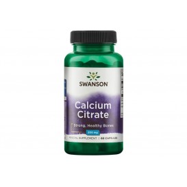 Swanson Calcium Citrate 200 мг / 60 капсули