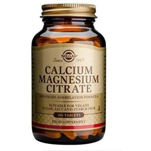 Solgar Calcium Magnesium Citrate 200/100 mg, 100 tabl