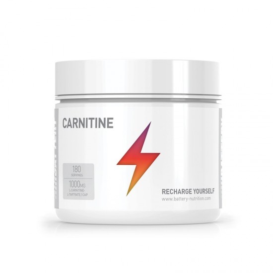 Battery Nutrition Carnitine 1000 мг / 180 капсули на супер цена