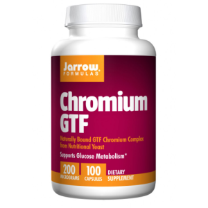 Jarrow Formulas Chromium GTF 100 капс. / 200 мкг. Jarrow Formulas Chromium GTF 100 капс. / 200 мкг.