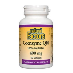 Natural Factors Coenzyme Q10 400 мг / 60 гел капсули