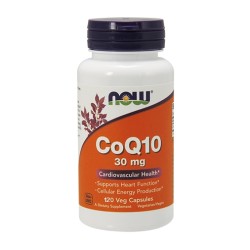 NOW CoQ10 30 мг / 120 капсули