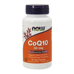 NOW CoQ10 30 мг / 30 капсули