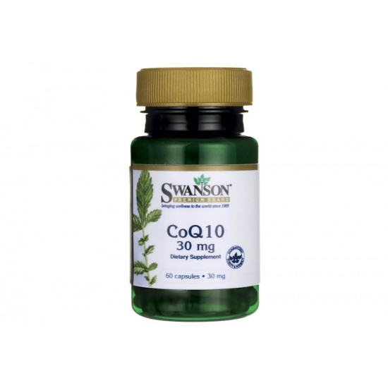 Swanson CoQ10 30 мг / 60 капсули на супер цена