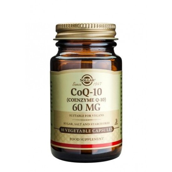 Solgar CoQ10 60 mg Vegetable Capsule, 30 vcaps на супер цена