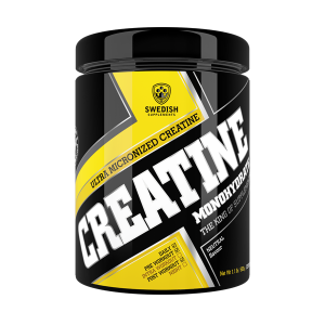 SWEDISH Supplements Creatine Monohydrate / Extra Micronized 500 гр / 100 Дози