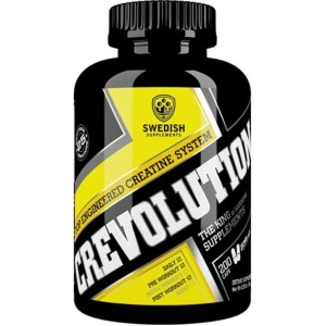 SWEDISH Supplements Crevolution Magnum / Watt's Up -150 капсули, 25 Дози