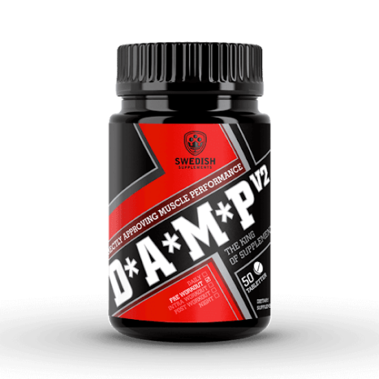 SWEDISH Supplements D.A.M.P 50 капсули на супер цена