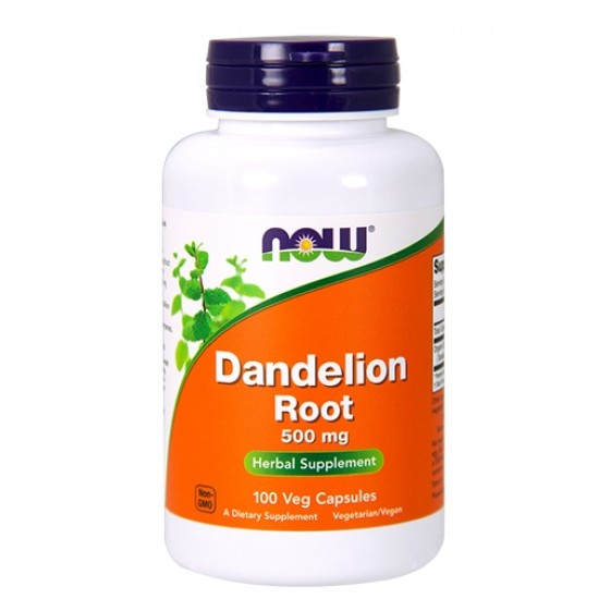 NOW Dandelion Root 500mg - 100 caps на супер цена