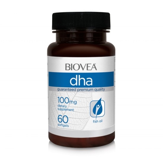 Biovea DHA 100mg - ДХА - 60 sgels на изгодни цени Biovea DHA 100mg - ДХА - 60 sgels на супер цена