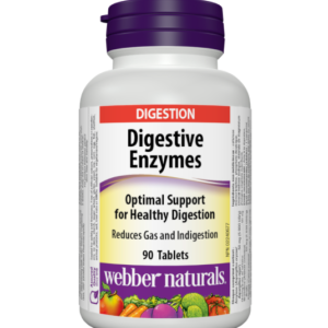 Webber Naturals DIGESTIVE ENZYMES 182MG 90S TABS