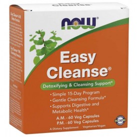 NOW EASY CLEANSE KIT AM/PM - 2X60 КАПСУЛИ
