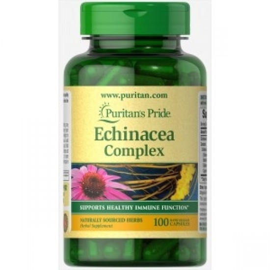 Puritan's Pride Echinacea Complex 450 mg / 100 caps на супер цена