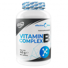 6 Pak Nutrition Effective Line Vitamin B Complex 90 таблетки