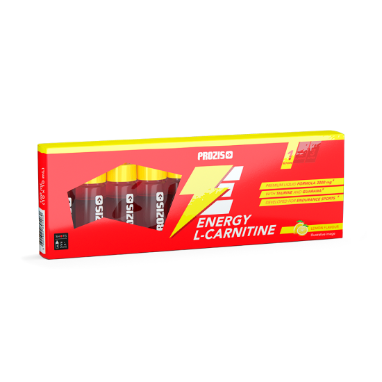 Prozis Sport Energy Carnitine 3000 + Guarana & Taurine 10 ампули на супер цена