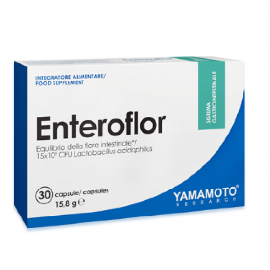 Yamamoto Natural Series Enteroflor Probiotics 30 капсули на супер цена