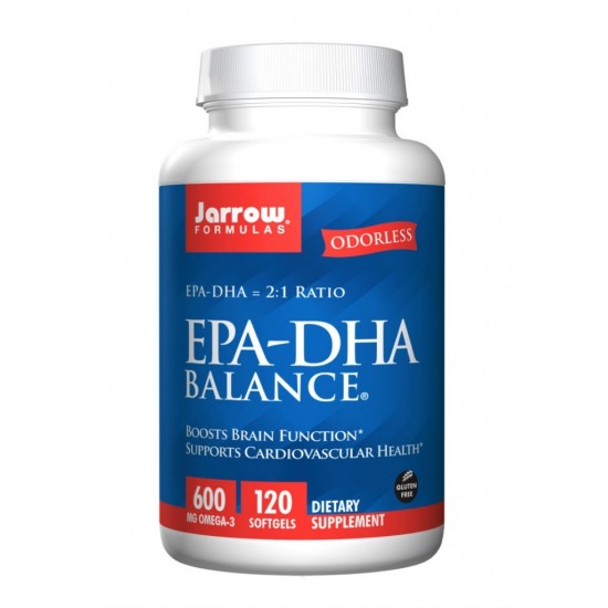 Jarrow Formulas EPA-DHA Balance® 120 гел-капс./ 600мг на супер цена