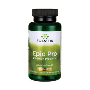 Swanson Epic Pro 25-Strain Probiotic 30 Billion CFU / 30 капсули
