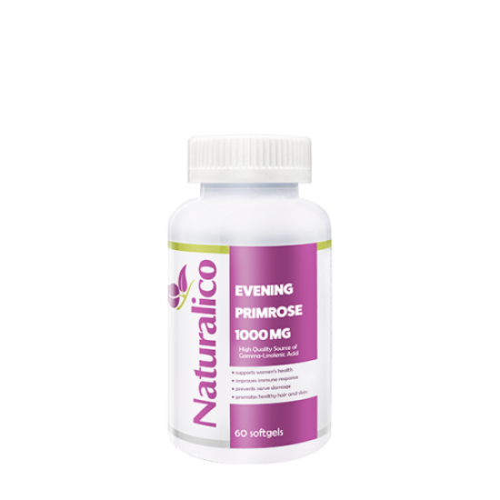 Naturalico Evening Primrose 1000 мг / 60 гел капсули на супер цена