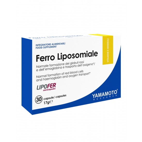 Yamamoto Natural Series Ferro Liposomiale 30 капсули / 15 гр / 30 дози