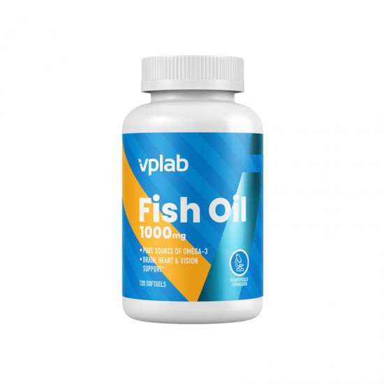 VPLaB Fish Oil - Омега 120 гел капсули на супер цена