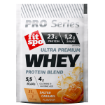 Fit Spo Pro Series / Ultra Premium Whey / salted caramel / 30 гр на изгодни цени Fit Spo Pro Series / Ultra Premium Whey / salted caramel / 30 гр на супер цена