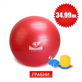 Armageddon Sports Фитнес гимнастическа топка 85 см с помпа