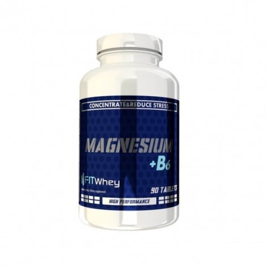 FITWhey FITWhey Magnesium + B6 90tabs на супер цена